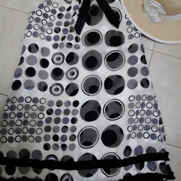 Rare Editions Black & White Dress (little girl) - Picture 4 of 10